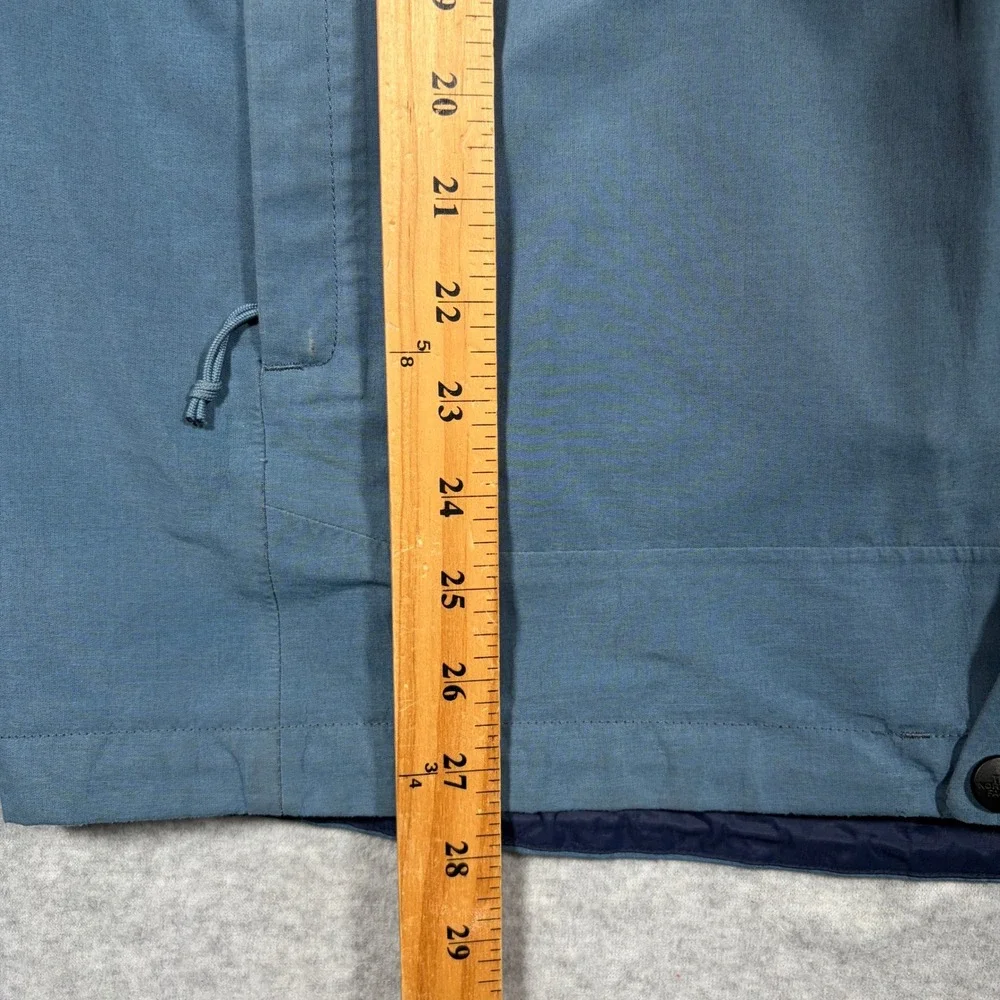 The North Face Dryzzle Gore-Tex Jacket Men Large Blue Hooded Waterproof Shell